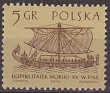 Poland 1963 Ships 5 Groszv Multicolor Scott 1124. Polonia 1124. Subida por susofe